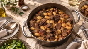 אסאדו עם ניוקי בבישול ארוך לפי המתכון של מירי ז״ל